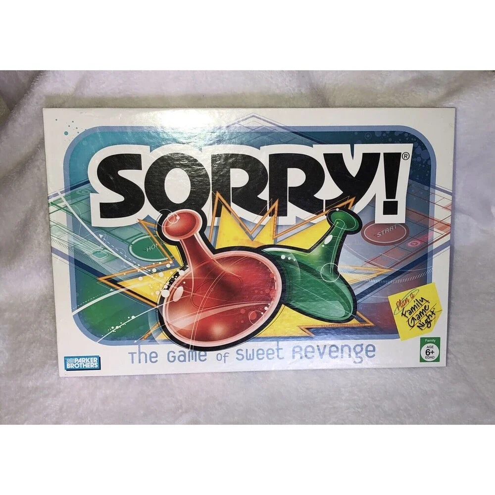 Vintage 1998 The Game of Sweet Revenge SORRY! Parker Brothers Board‎ Game-NEW